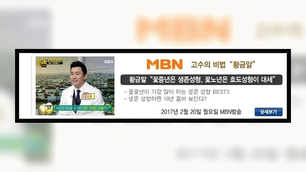 MBN 고수의 비법 상담