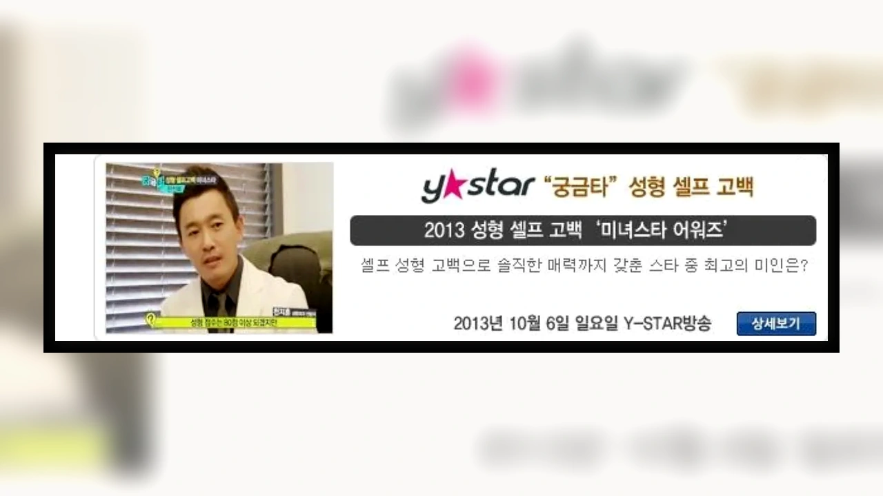 Y-STAR 성형 상담 코멘트